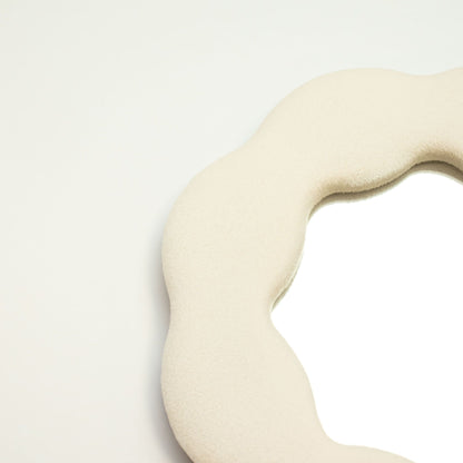 Soft Squiggly Mirror – Flower – Stone (25.4x25.4x2.3cm) – product image 1 of 6