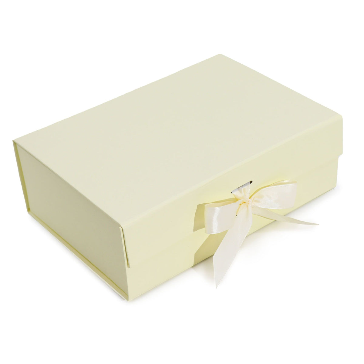 Flat Pack Gift Box - Large (28.2 × 20.2 × 9.2 cm) - Ivory – product image 4 of 6