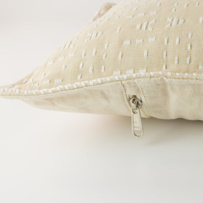 Classic Cushion Cover - Soft Stone - 30 x 50cm - Lumbar Style