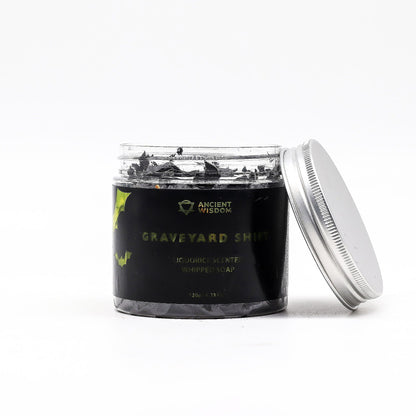 Graveyard Shift Whipped Soap 120g – product image 2 of 3