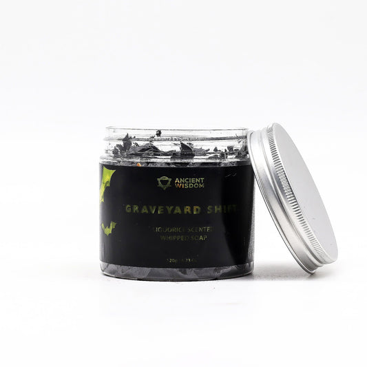 Graveyard Shift Whipped Soap 120g – product image 2 of 3