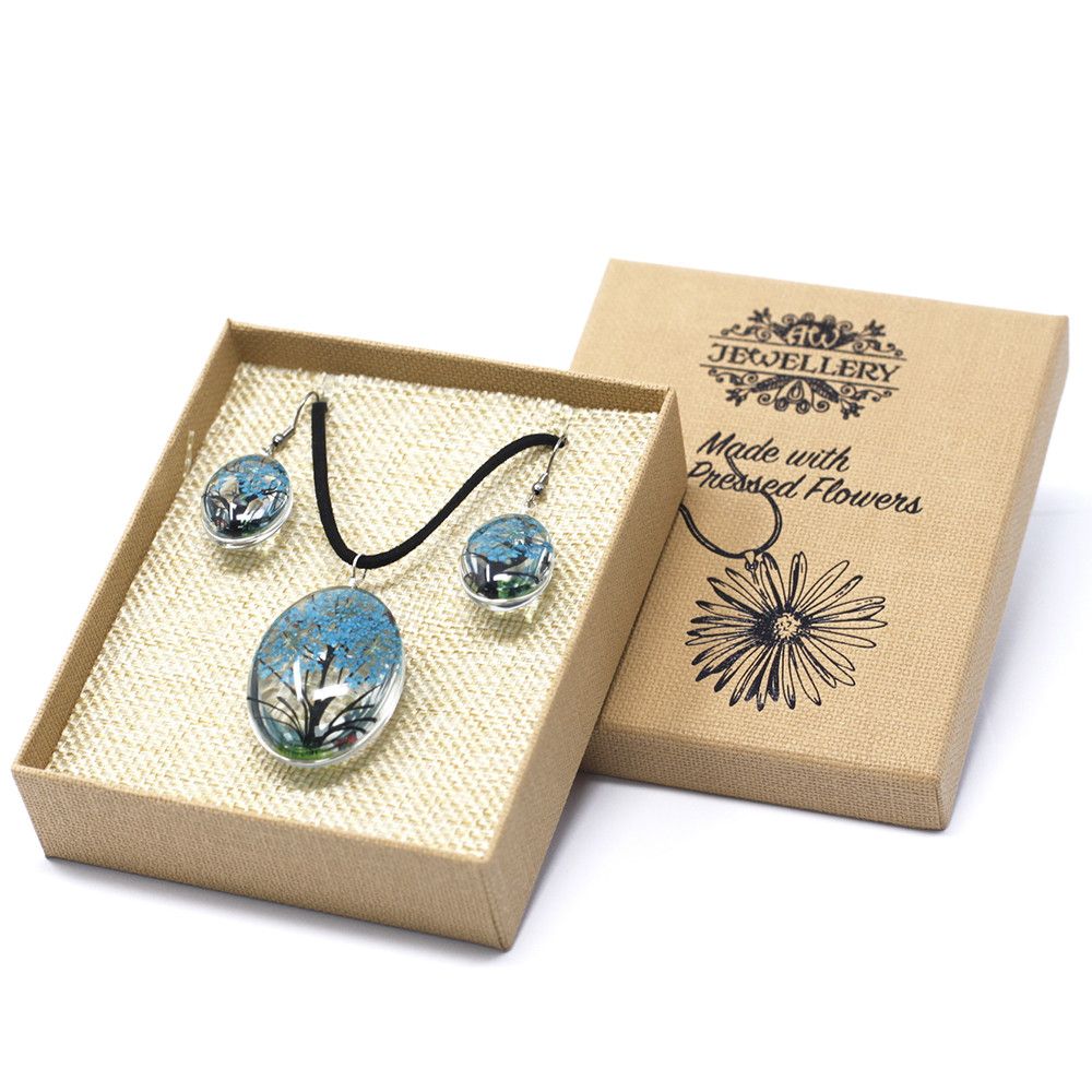 Pressed Flowers - Tree of Life set - Teal – product image 5 of 6