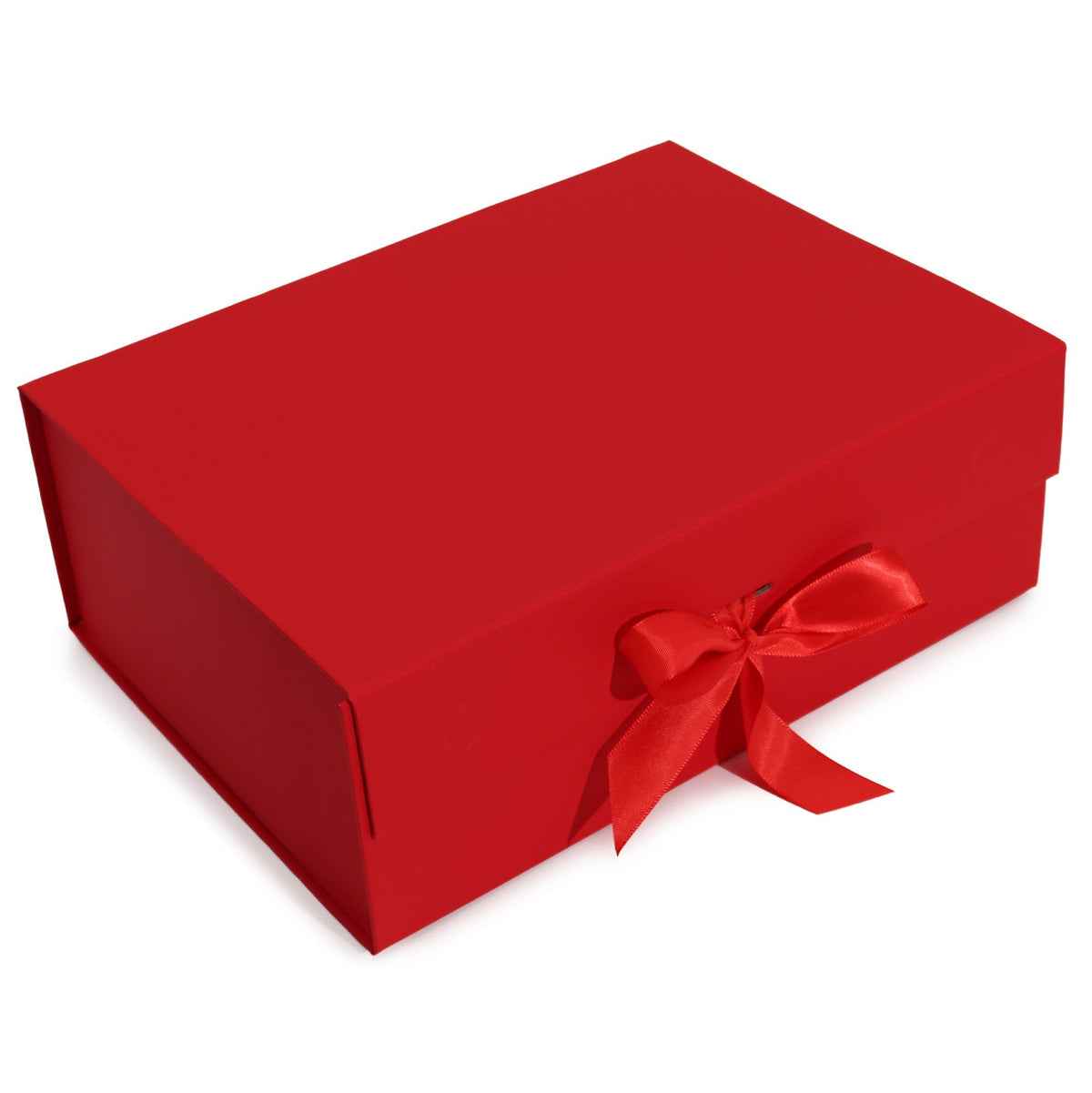 Flat Pack Gift Box - Extra Large (33 × 25 × 12 cm) - Red – product image 5 of 5