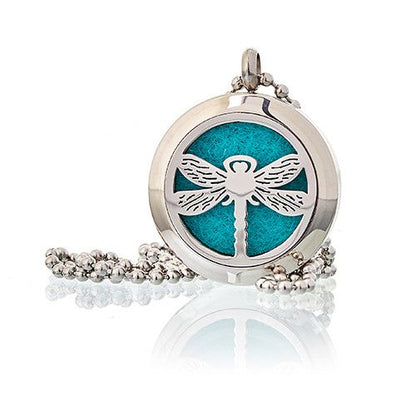 Aromatherapy Diffuser Necklace - Dragonfly 25mm – product image 5 of 5