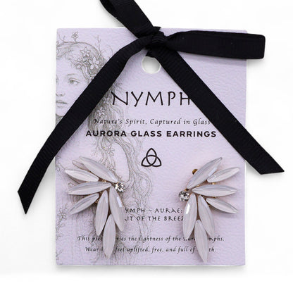 Pearl - Vintage Glass - Fairies - Earrings – product image 4 of 7