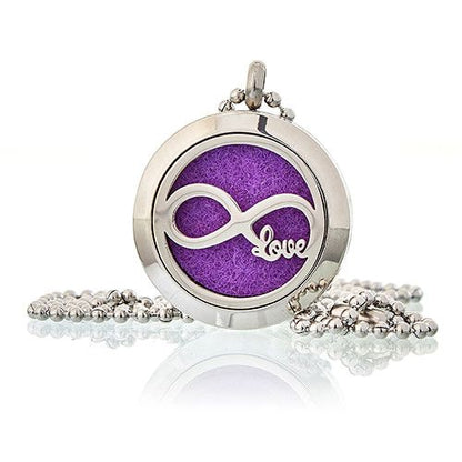 Aromatherapy Diffuser Necklace - Infinity Love 25mm – product image 1 of 5
