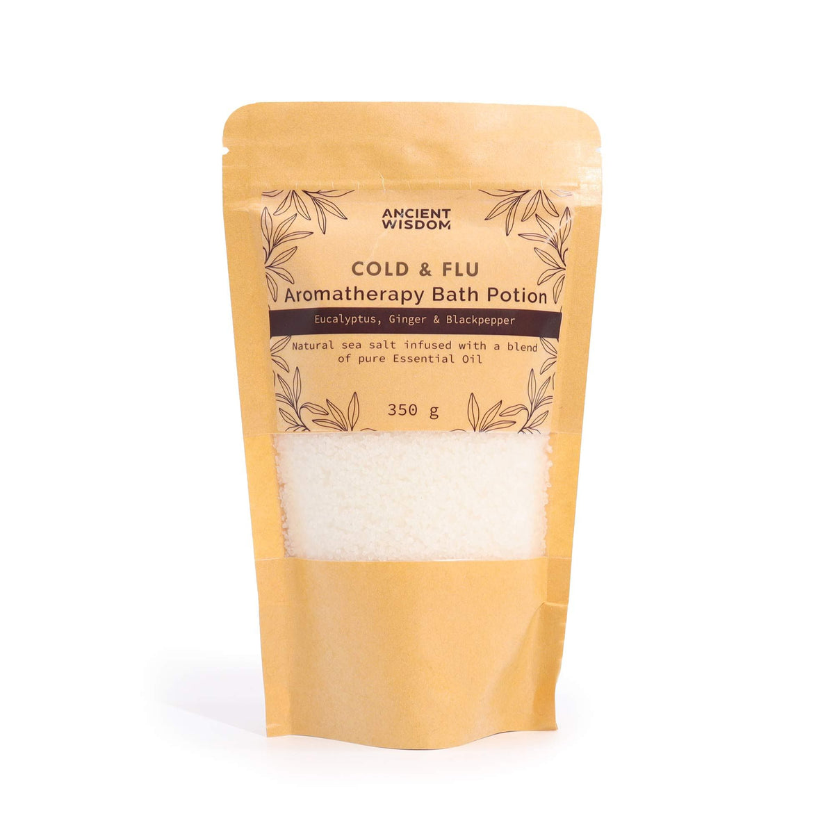 Aromatherapy Bath Potion 350g - Eucalyptus, Ginger & Black Pepper – product image 2 of 3