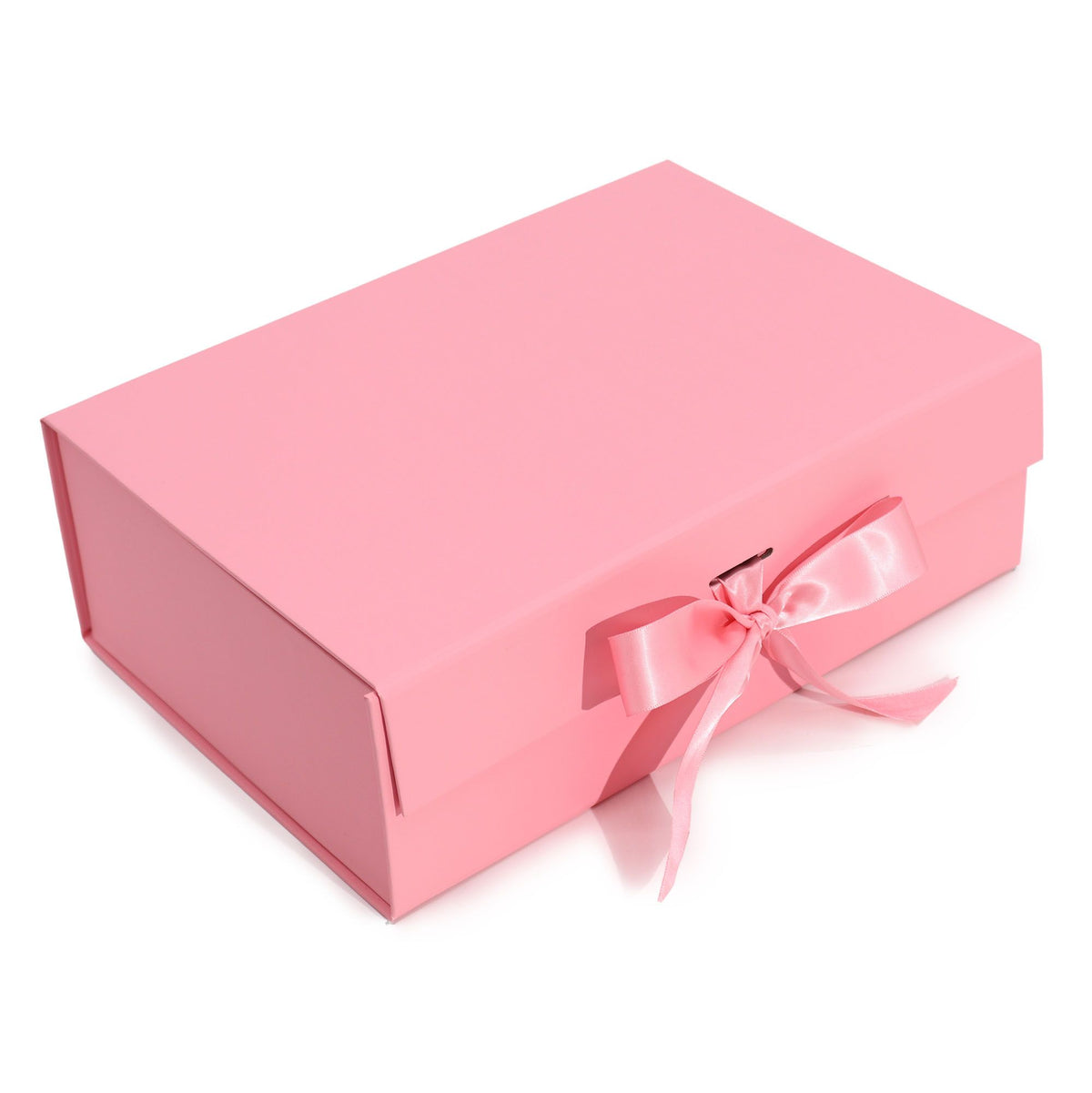Flat Pack Gift Box - Large (28.2 × 20.2 × 9.2 cm) - Pink – product image 1 of 6