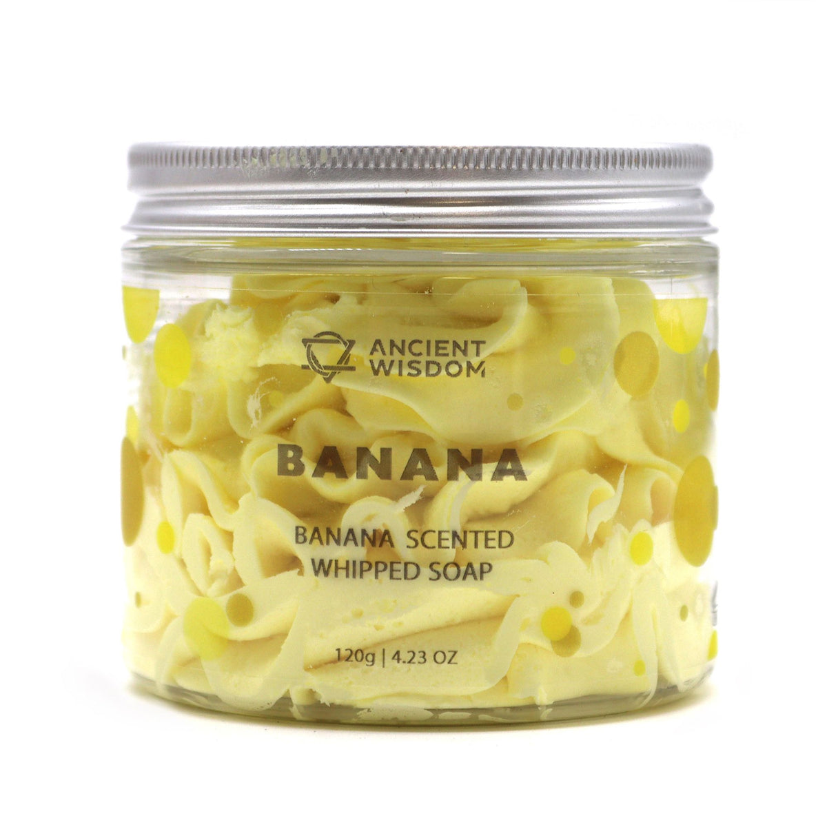 Banana Whipped Soap 120g – product image 3 of 3
