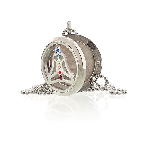 Aromatherapy Jewellery Necklace - Yoga Chakra - 30mm – product image 2 of 6