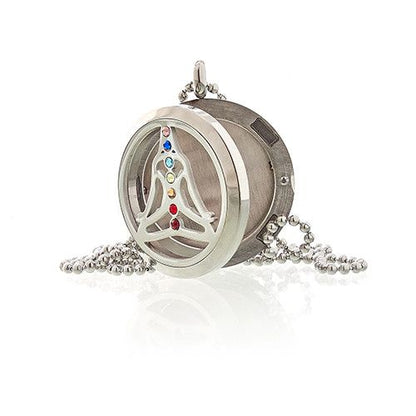 Aromatherapy Jewellery Necklace - Yoga Chakra - 30mm – product image 2 of 6
