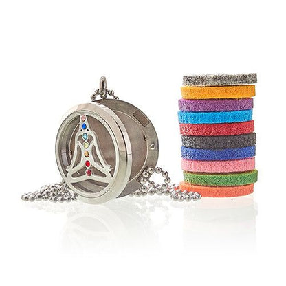 Aromatherapy Jewellery Necklace - Yoga Chakra - 30mm – product image 4 of 6