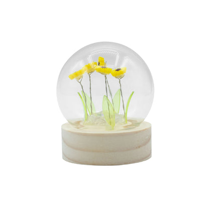Floral Glow Garden Dome - 5 Sunflowers - LED Battery – product image 2 of 5