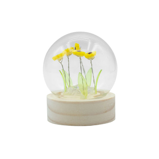 Floral Glow Garden Dome - 5 Sunflowers - LED Battery – product image 2 of 5