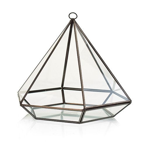 Glass Terrarium - Large Diamond – product image 3 of 5