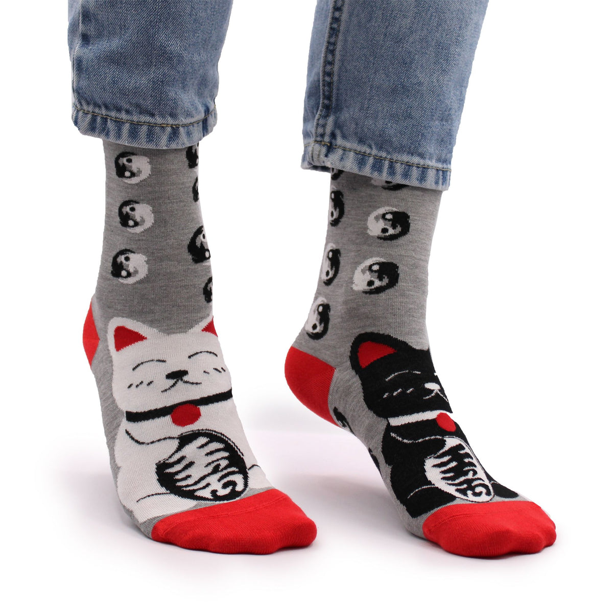Hop Hare Bamboo Socks S/M - Lucky Cats – product image 4 of 6
