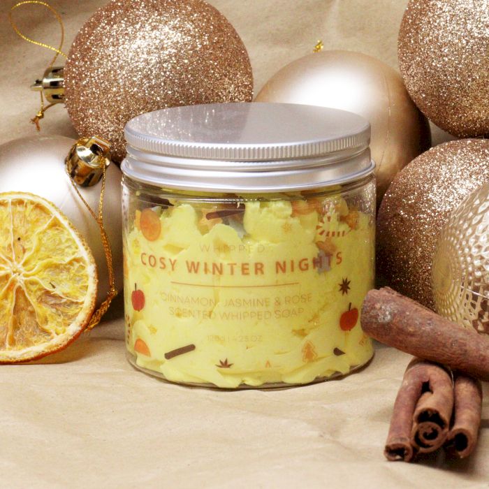 Cosy Winter Nights Whipped Soap 120g – product image 3 of 5