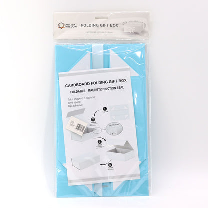 Flat Pack Gift Box - Medium Square (20x18.2x8cm) - Baby Blue – product image 3 of 5