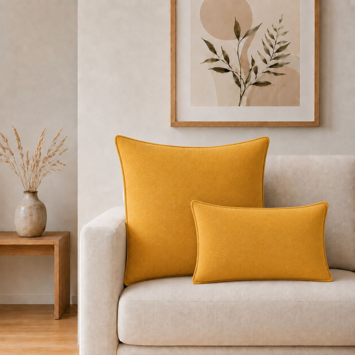 Classic Cushion Cover - Marigold Loom - 60 x 60cm - Jumbo Style
