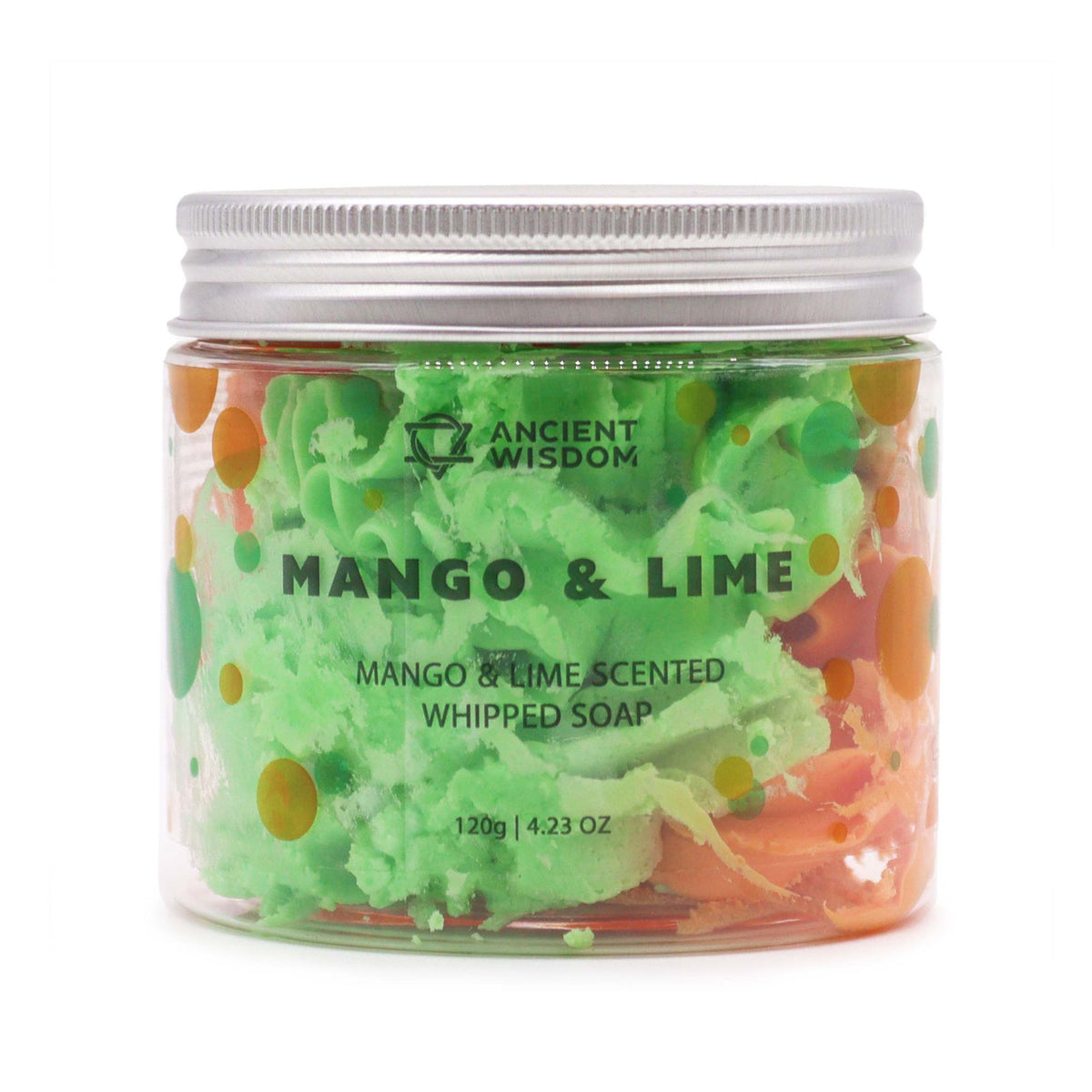 Mango & Lime Whipped Soap 120g – product image 2 of 3