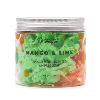 Mango & Lime Whipped Soap 120g – product image 2 of 3