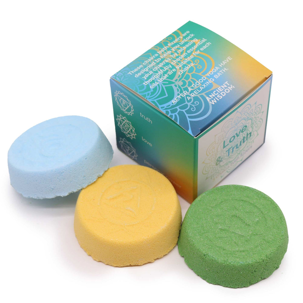 Chakra Bath Fizz Gift Box - Love & Truth – product image 2 of 2
