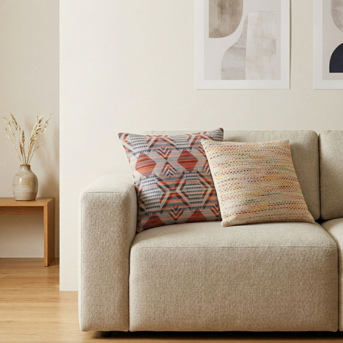 Classic Cushion Cover - Hidden Rainbow - 45 x 45cm