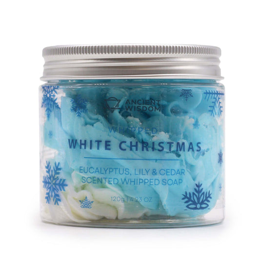 White Christmas Whipped Soap 120g – product image 1 of 4