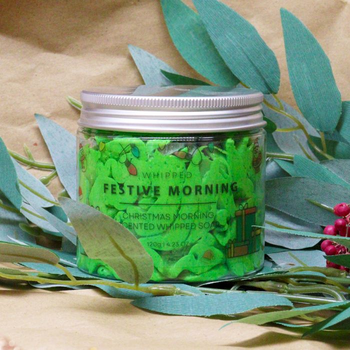 Festive Morning Whipped Soap 120g – product image 3 of 4