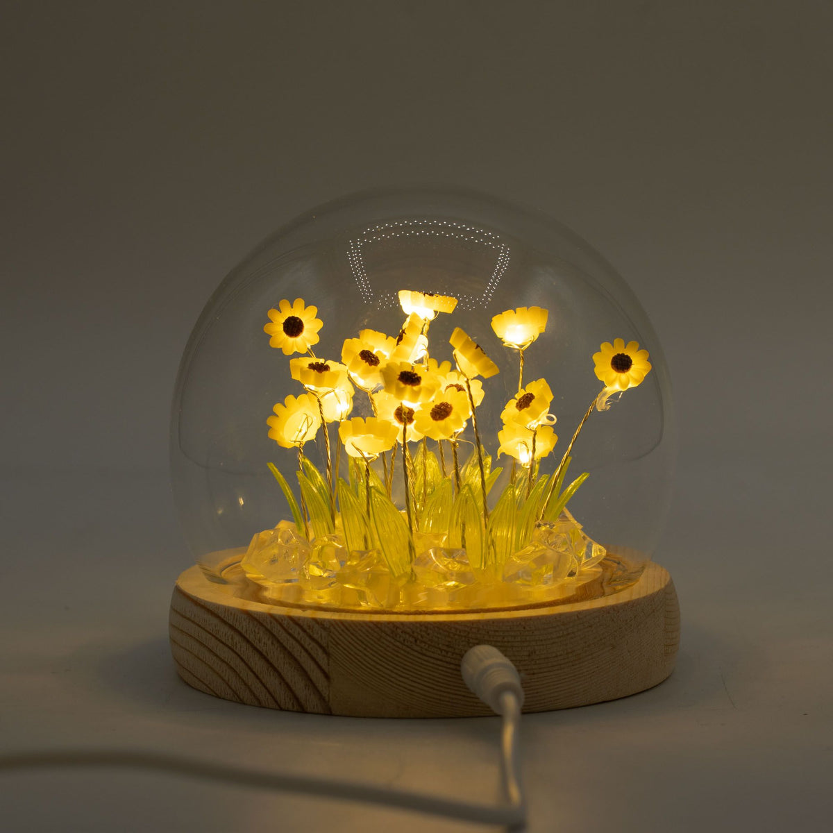 Floral Glow Garden Dome - 20 Sunflowers - LED USB – product image 3 of 6