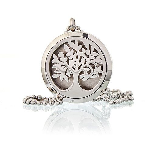 Aromatherapy Diffuser Necklace - Tree of Life 30mm – product image 3 of 5