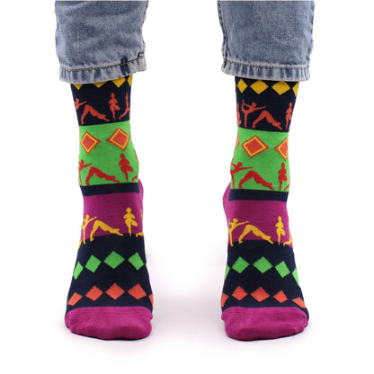 Hop Hare Bamboo Socks S/M - Yoga Poses – product image 3 of 7