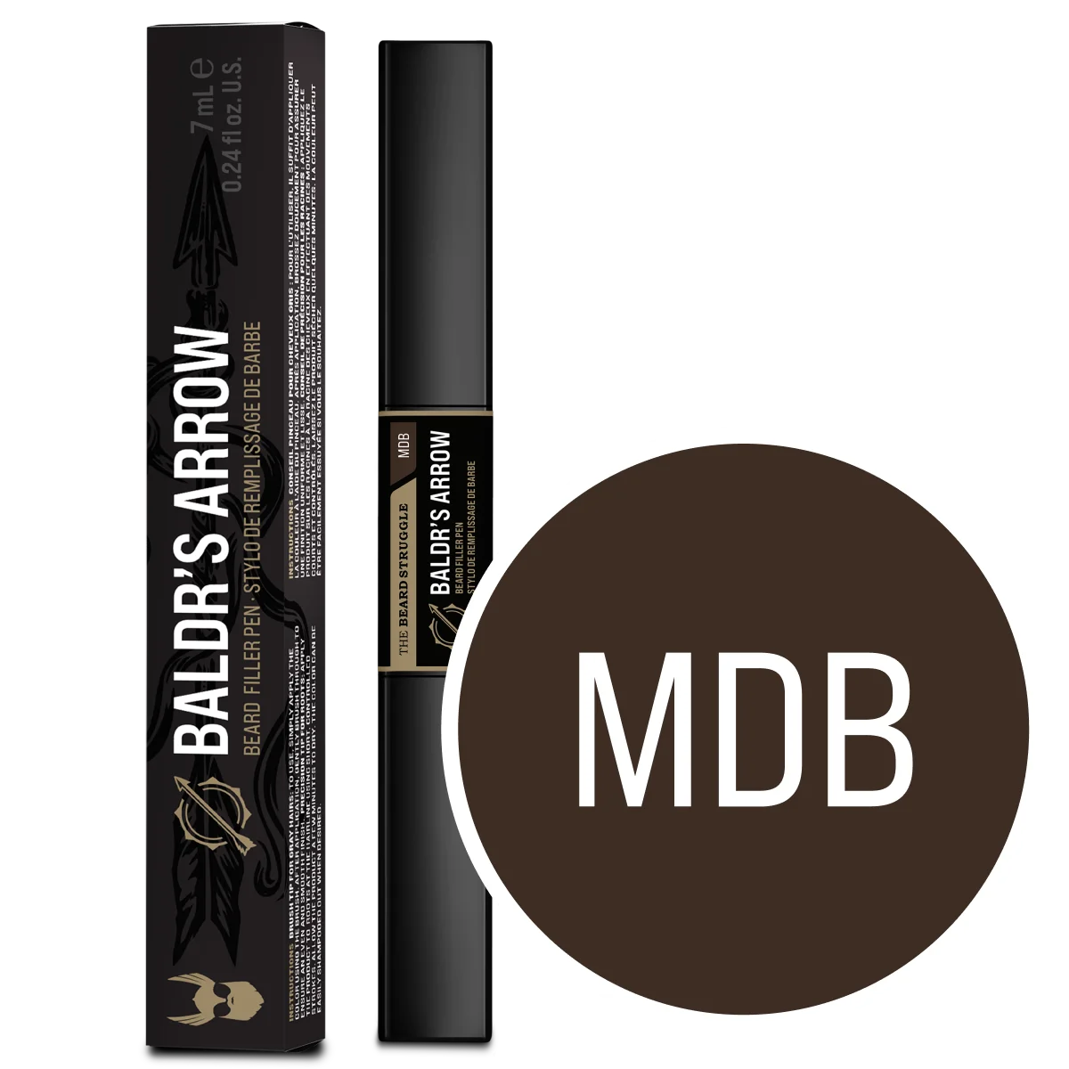 Baldr’s Beard Pen in Medium Brown