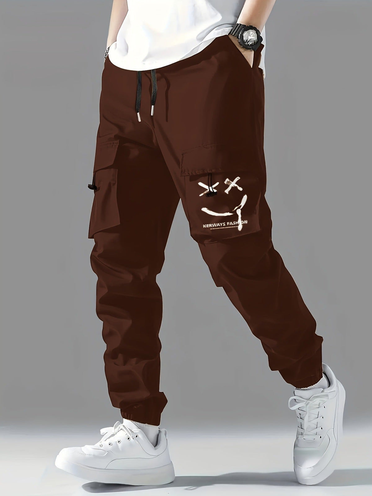 Straight Ankle Tied Wear-resistant Overalls Casual Pants – product image 10