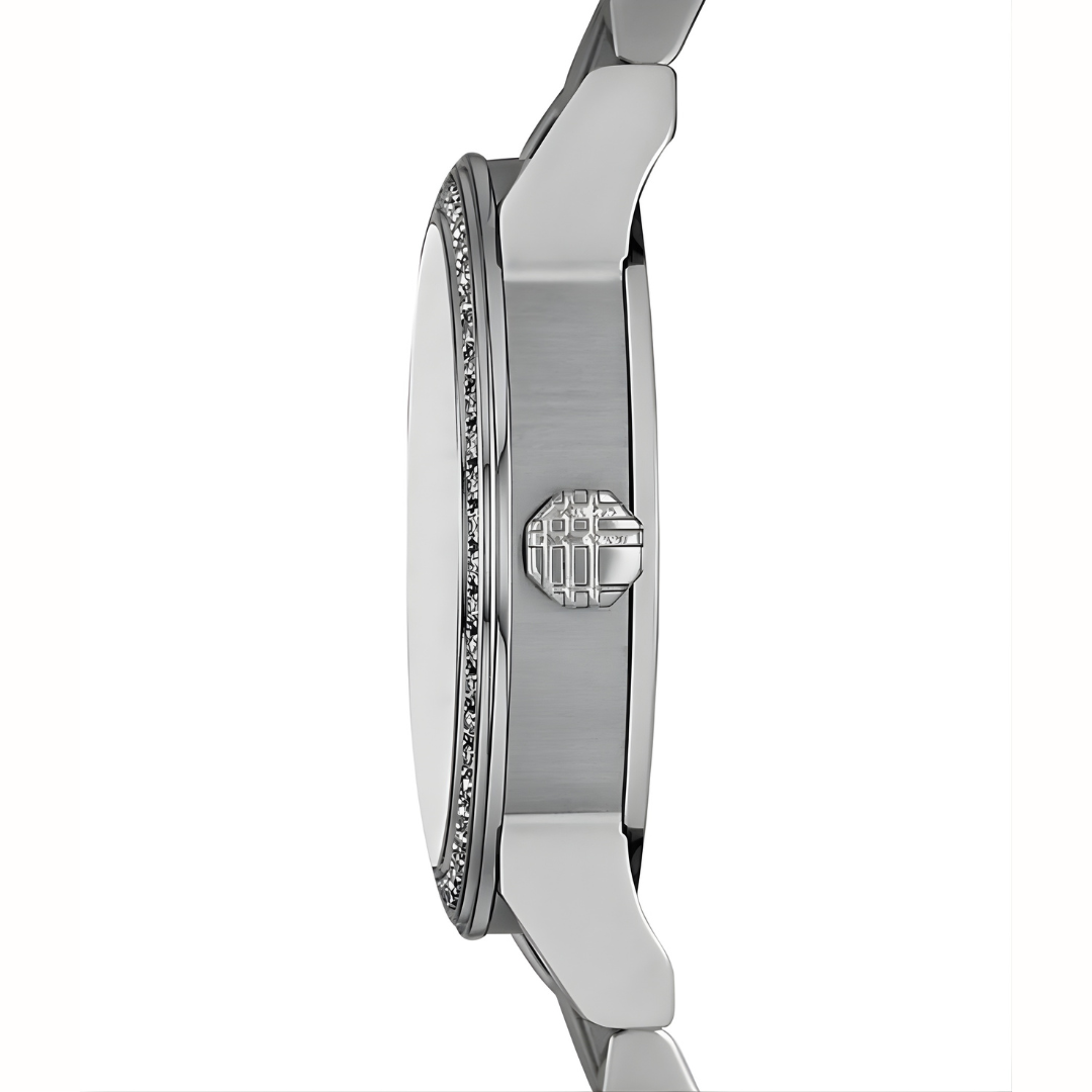 Burberry BU9220 The City Women's 26mm Silver & Diamond Watch – product image 2 of 7