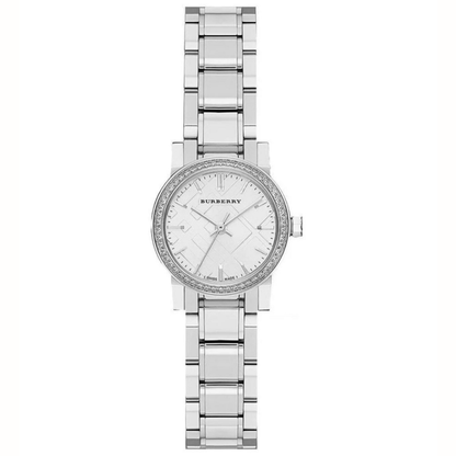 Burberry BU9220 The City Women's 26mm Silver & Diamond Watch – product image 1 of 7