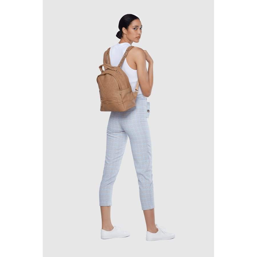 Camberwell Quilted Vegan Backpack – product image 3