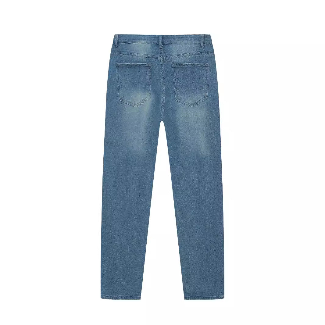 Personality Denim Skinny Jeans For Men – product image 3