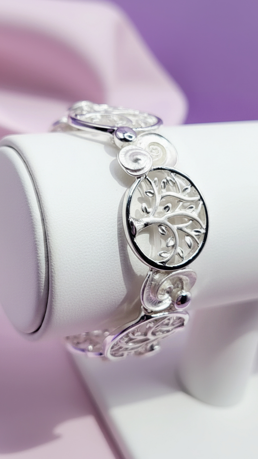 Tree Of Life Stretchy Link Bracelet - product image 1 of 3