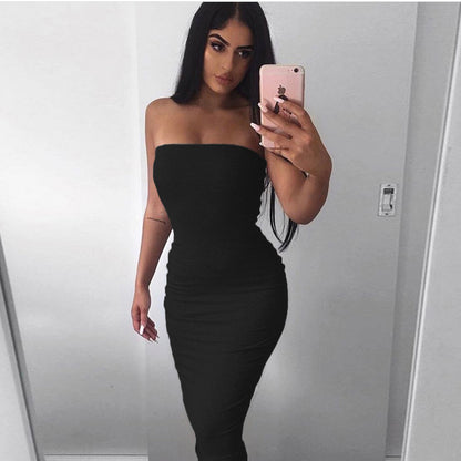 Women's Strapless Summer Midi Dress – product image 8