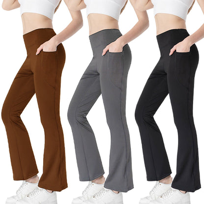 Women's cropped bootcut trousers with pockets - product image 11 of 14