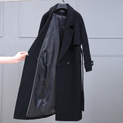 Women's Mid-Length Wool-Blend Coat – product image 6