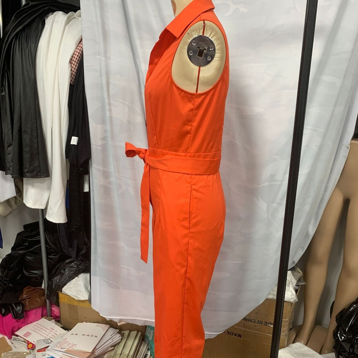 Women's Collared Wide-Leg Jumpsuit – product image 5