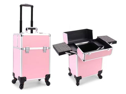 Large-capacity Make-up And Make-up Artist Trolley Storage Toolbox – product image 3