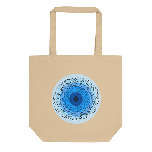 Fish-Eye Whirlpool Organic Canvas Tote – product image 2
