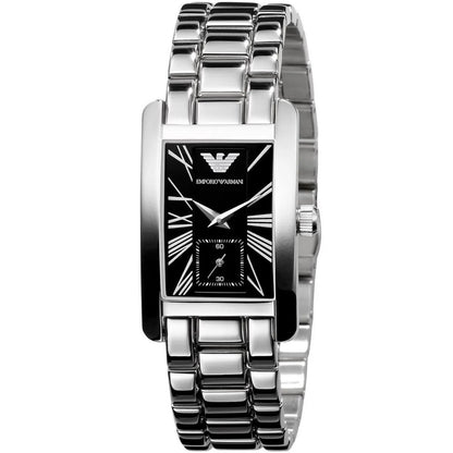 Emporio Armani AR0157 Classic Women's Rectangular Silver Watch – product image 2 of 7