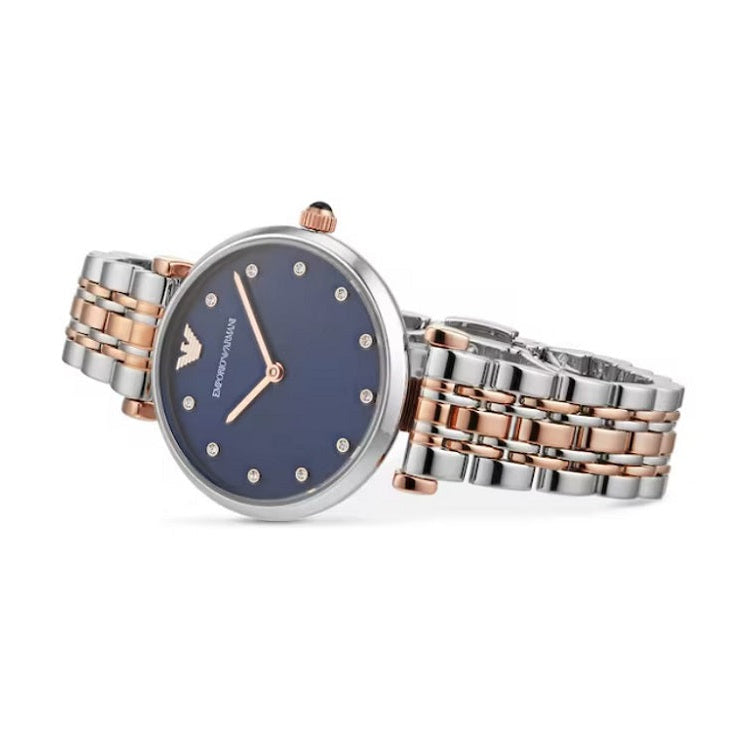 Emporio Armani AR11092 Gianni T-Bar Women's Two-Tone Watch - product image 2 of 8