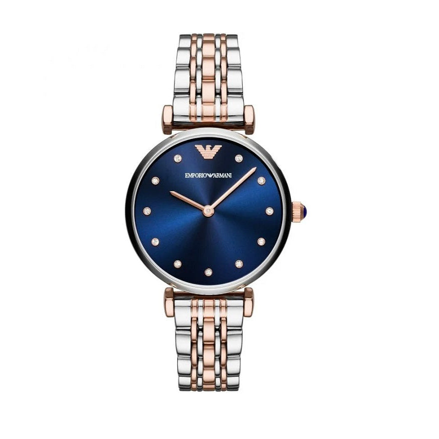 Emporio Armani AR11092 Gianni T-Bar Women's Two-Tone Watch - product image 1 of 8