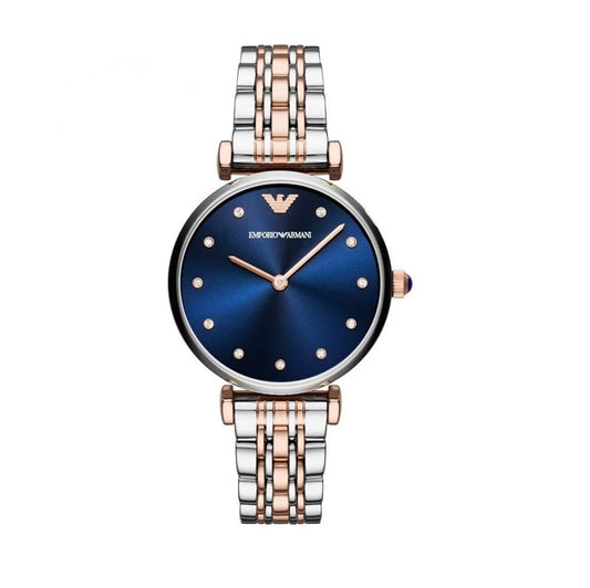 Emporio Armani AR11092 Gianni T-Bar Women's Two-Tone Watch - product image 1 of 8