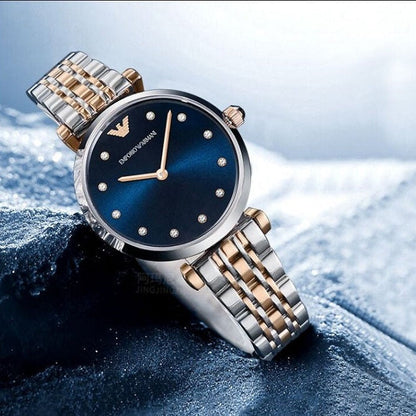 Emporio Armani AR11092 Gianni T-Bar Women's Two-Tone Watch - product image 5 of 8
